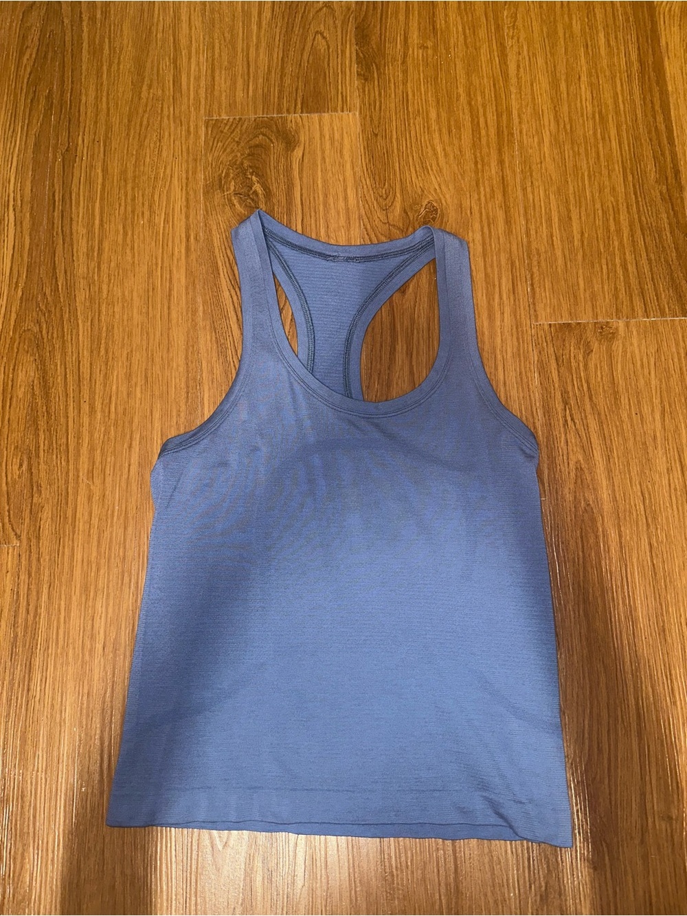 lululemon athletica Blue Swiftly Tech Race-Length Racerback Tank